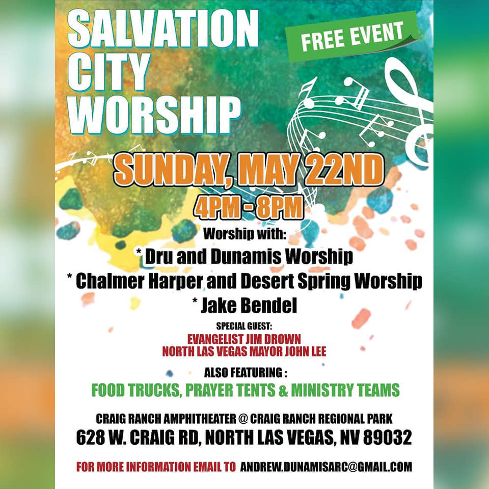 Salvation City Worship - May 22 - Vegas