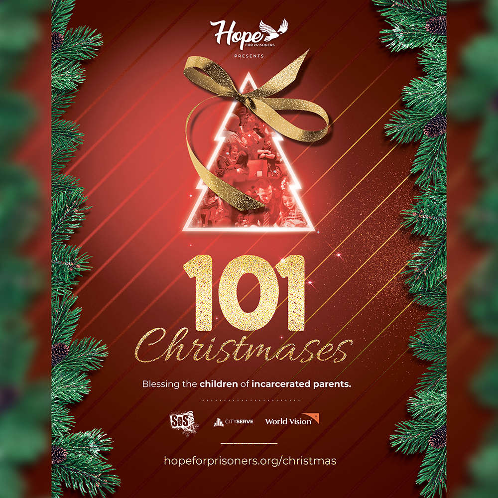 101 Christmases - Hope For Prisoners 2022!