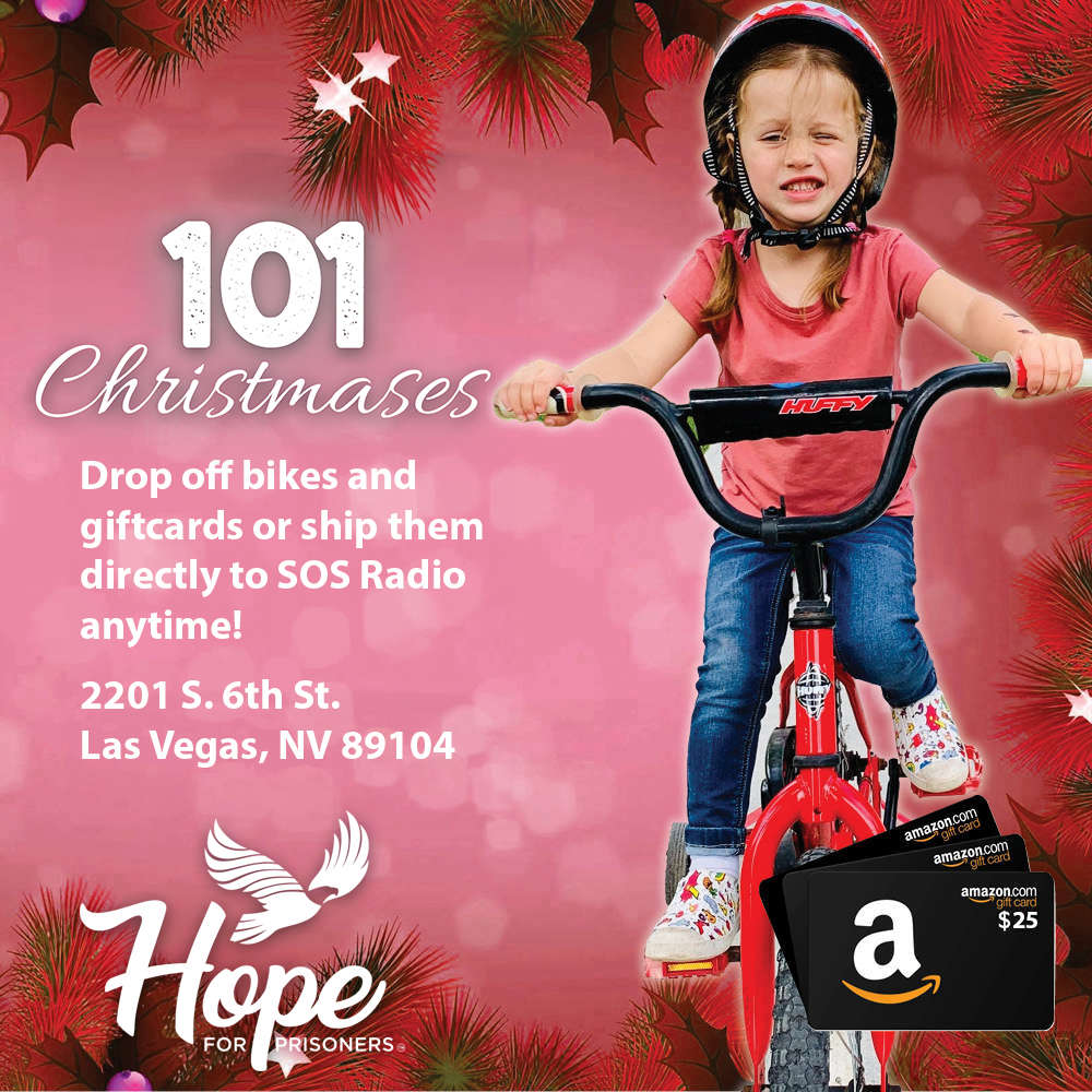 Hope for Prisoners 101 Christmases!