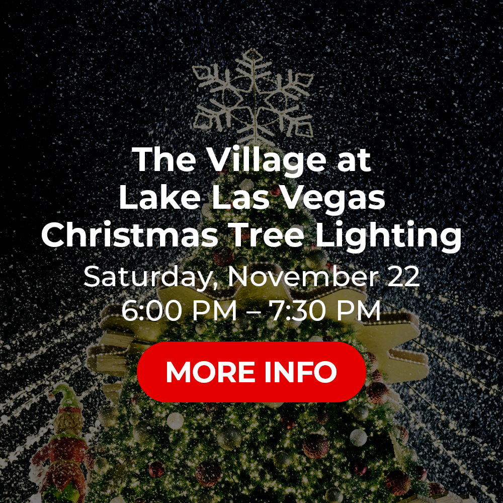Lake Las Vegas Christmas Tree Lighting!