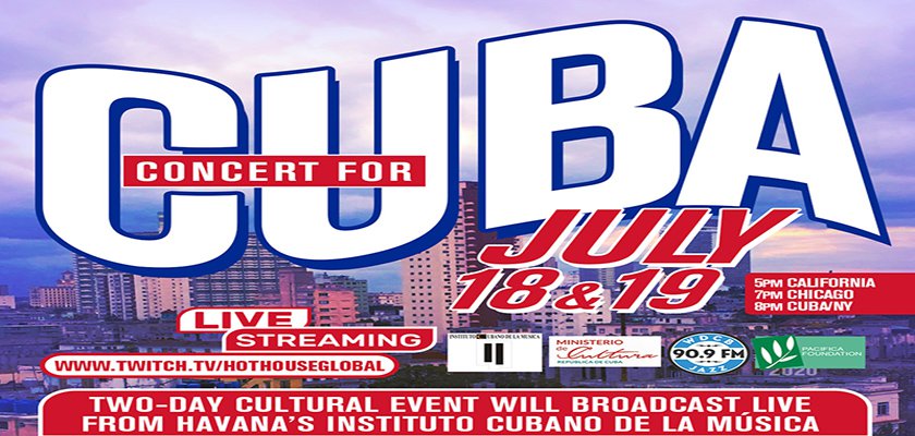 Online Concert for Cuba - KPFK 90.7 FM