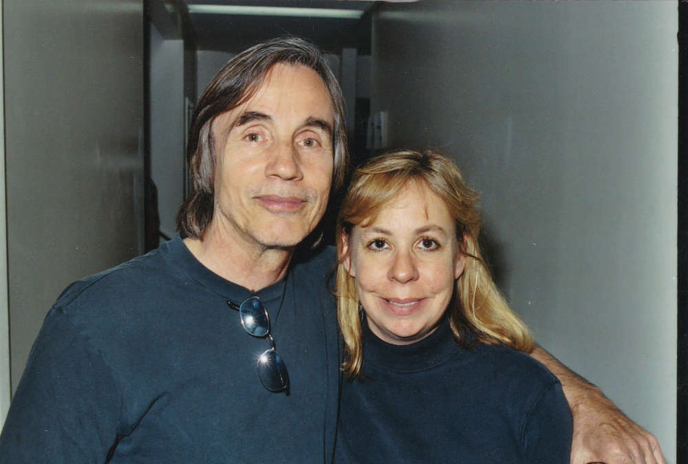Maggie LePique with Jackson Browne