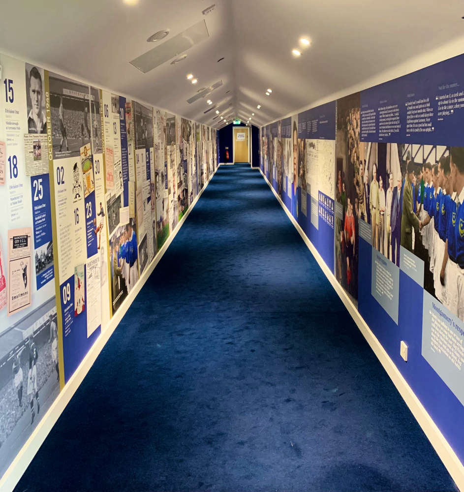 The commemorative corridor - Photo: Kevin Stokes