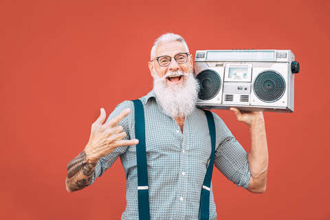 Old People's radio image Radio Sangam