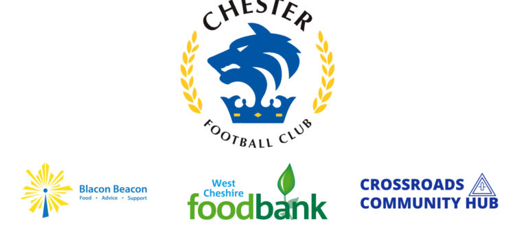 COMMUNITY TRUST: WEST CHESHIRE FOODBANK DONATIONS - Chester's Dee Radio