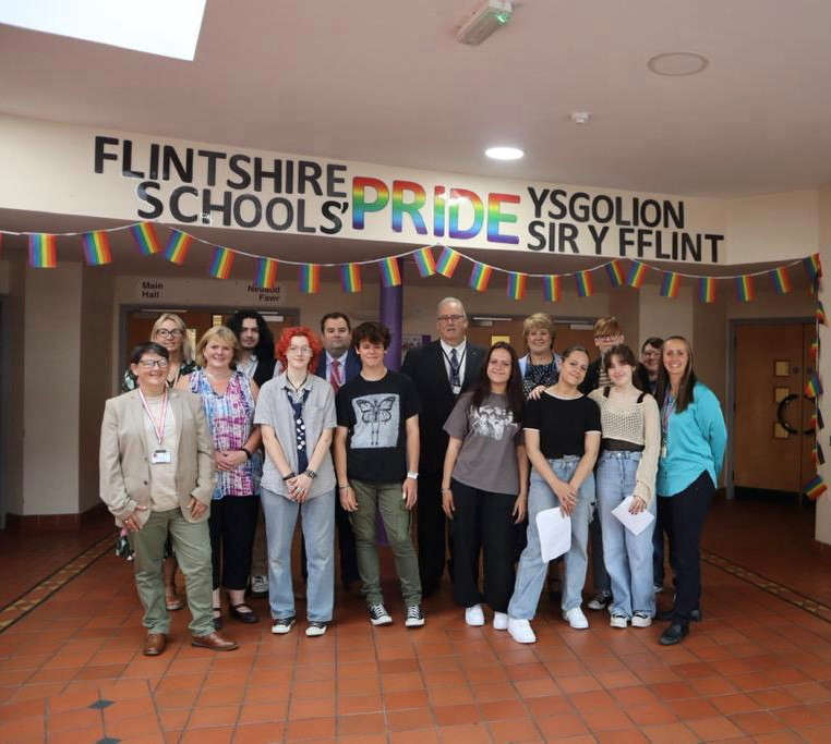 Celebrating Being Me First Flintshire Schools Pride event a success