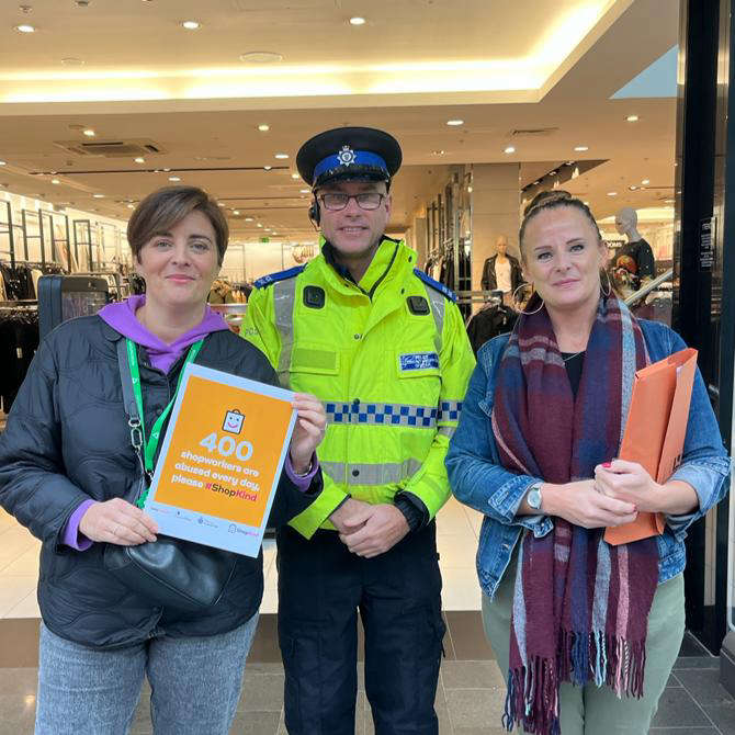 Cheshire Constabulary and local retailers come together in support of ...