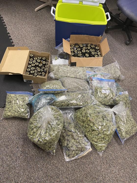 More than 10 lbs of marijuana seized in Jackson County traffic stop