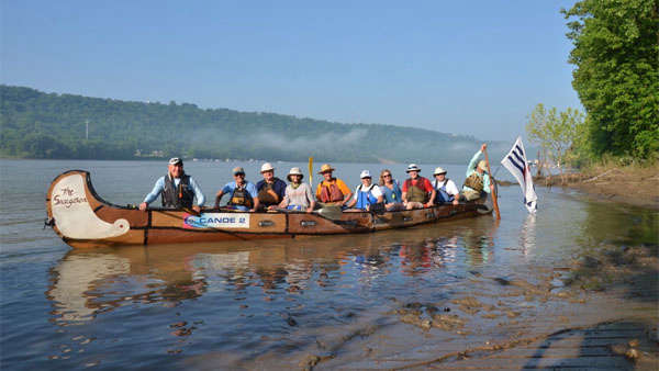 ohio river canoe trip