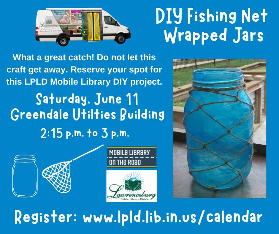 DIY Fishing Net Wrapped Jars - Eagle Country 99.3