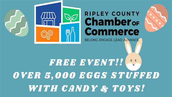 Ripley Co. Chamber Announces Location Change for Saturday s Easter