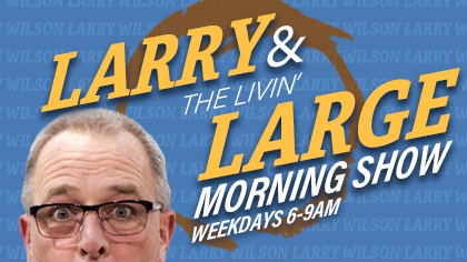 Livin large with larry show card