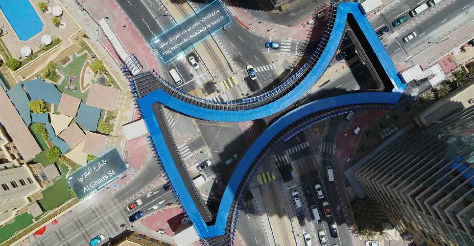 Four-way footbridge opens in Dubai Marina - ARN News Centre