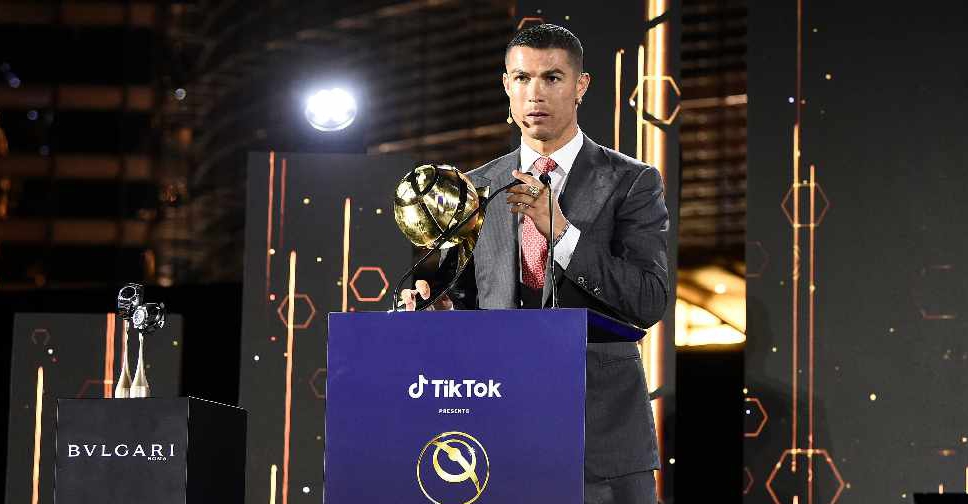 Ronaldo wins Player of the Century at the Dubai Globe Soccer Awards