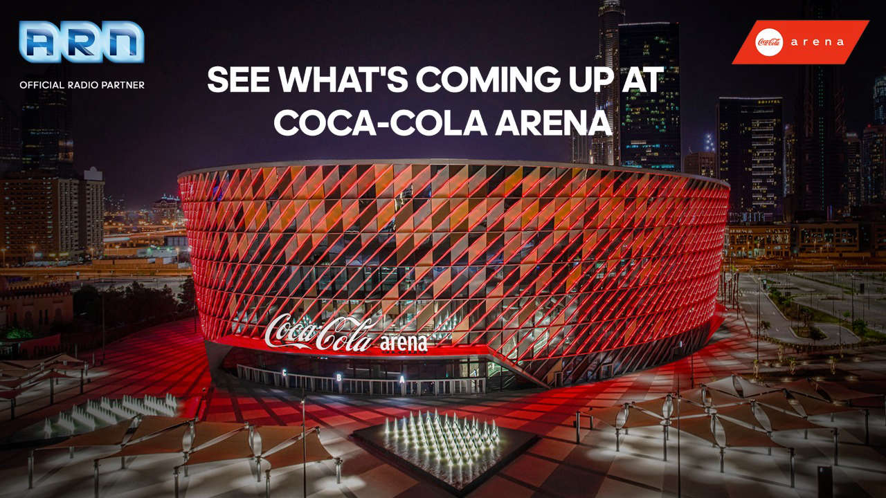 CocaCola Arena  Dubai 92  The UAE's Feel Great radio station