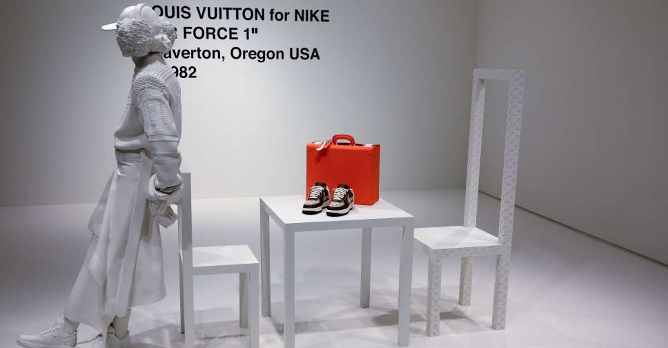 Nike/Louis Vuitton sneakers by Abloh beating auction estimates