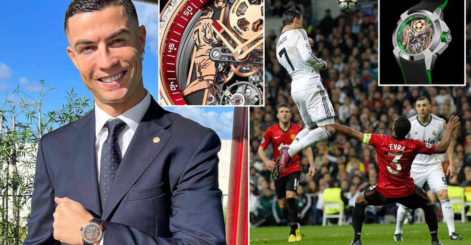 Cristiano Ronaldo wears Rolex watch worth nearly $500K