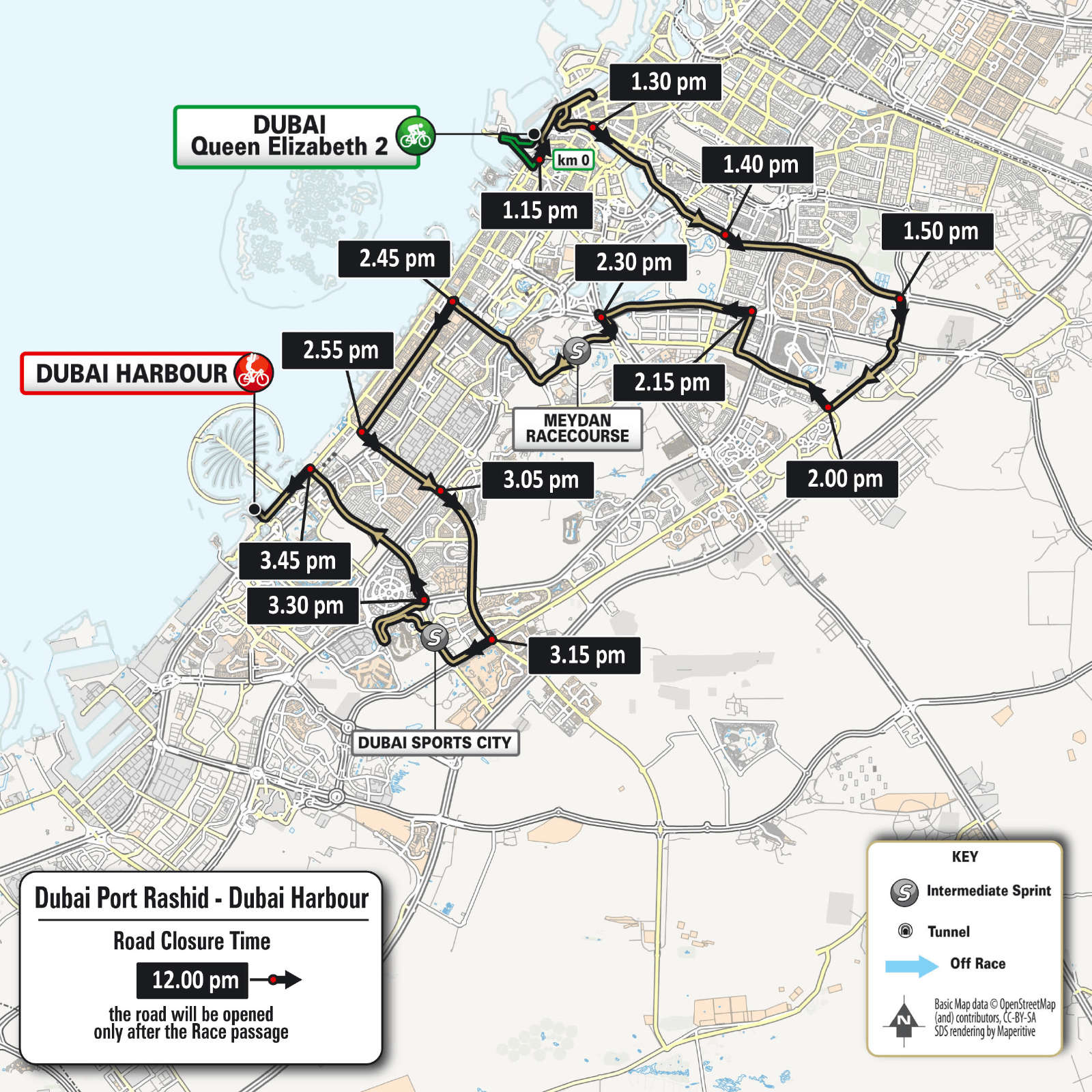 Watch Road closures in Dubai for cycling event ARN News Centre