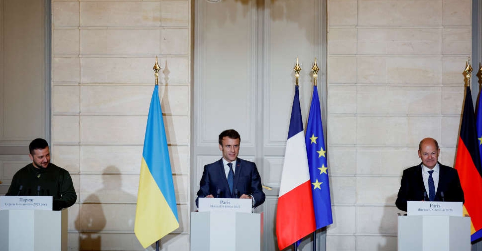 Ukraine's Zelenskiy Tells France, Germany to Provide 'Game Changing' Weapons