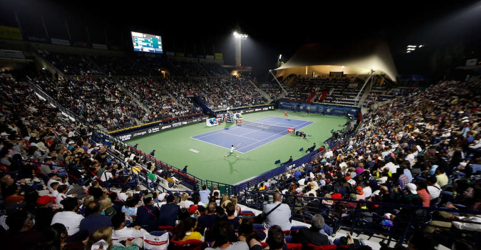 Finishing touches: Dubai Duty Free Tennis Stadium is resurfaced and ready  to welcome the world - Dubai Duty Free Tennis Championships