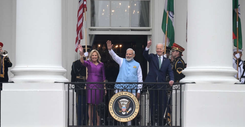 Biden welcomes Modi with splashy White House ceremony - Virgin Radio Dubai