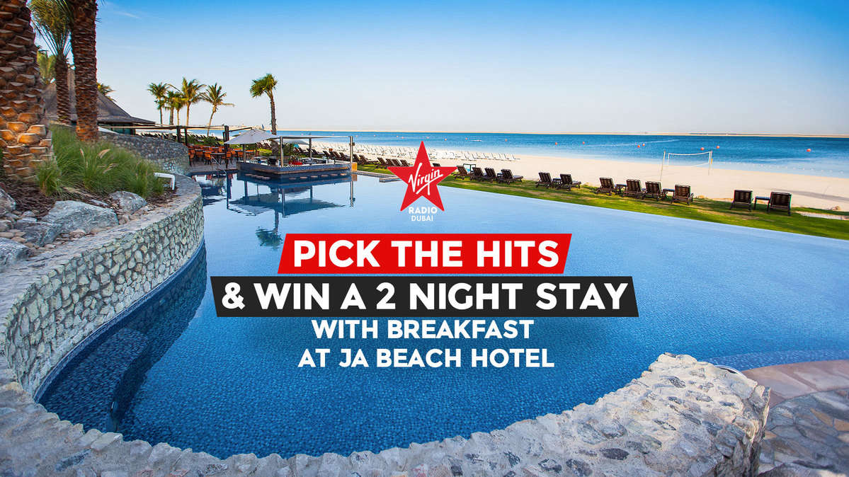 Pick The Hits & Win a Staycation at JA Beach Hotel - Virgin Radio Dubai