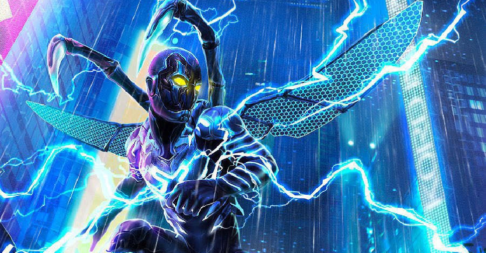 Cobra Kai's Xolo Mariduena transforms into superhero Blue Beetle