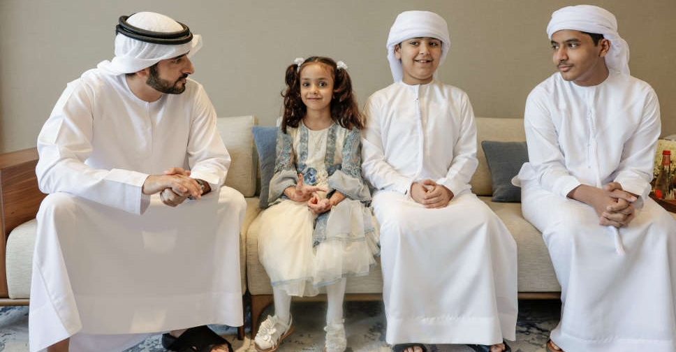 what are the names of prince of dubai children