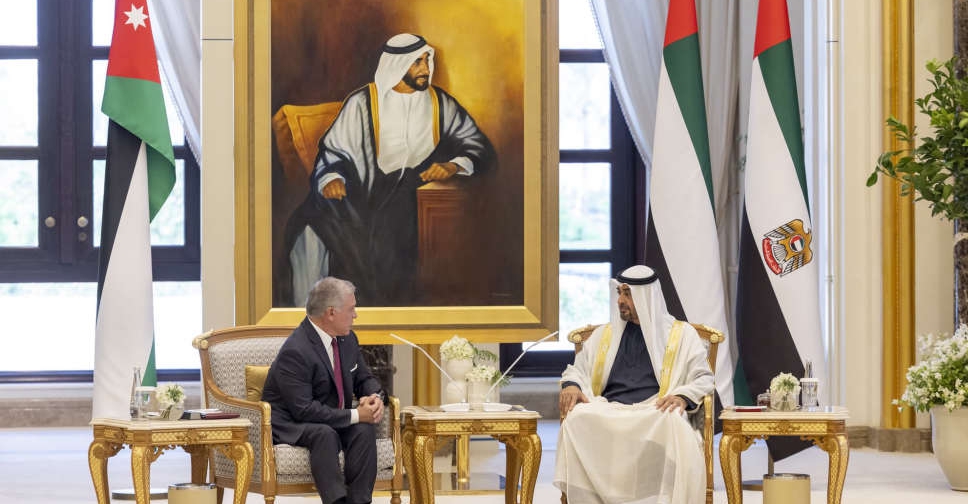 UAE President, King of Jordan focus on bilateral ties