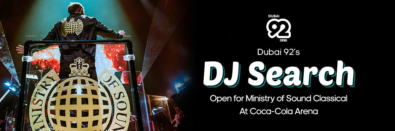 BE THE OPENING ACT FOR MINISTRY OF SOUND IN DUBAI!