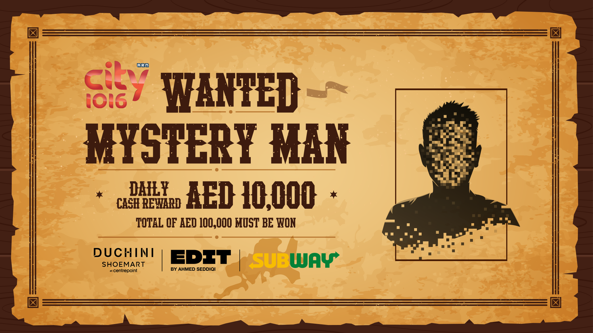 WANTED MYSTERY MAN