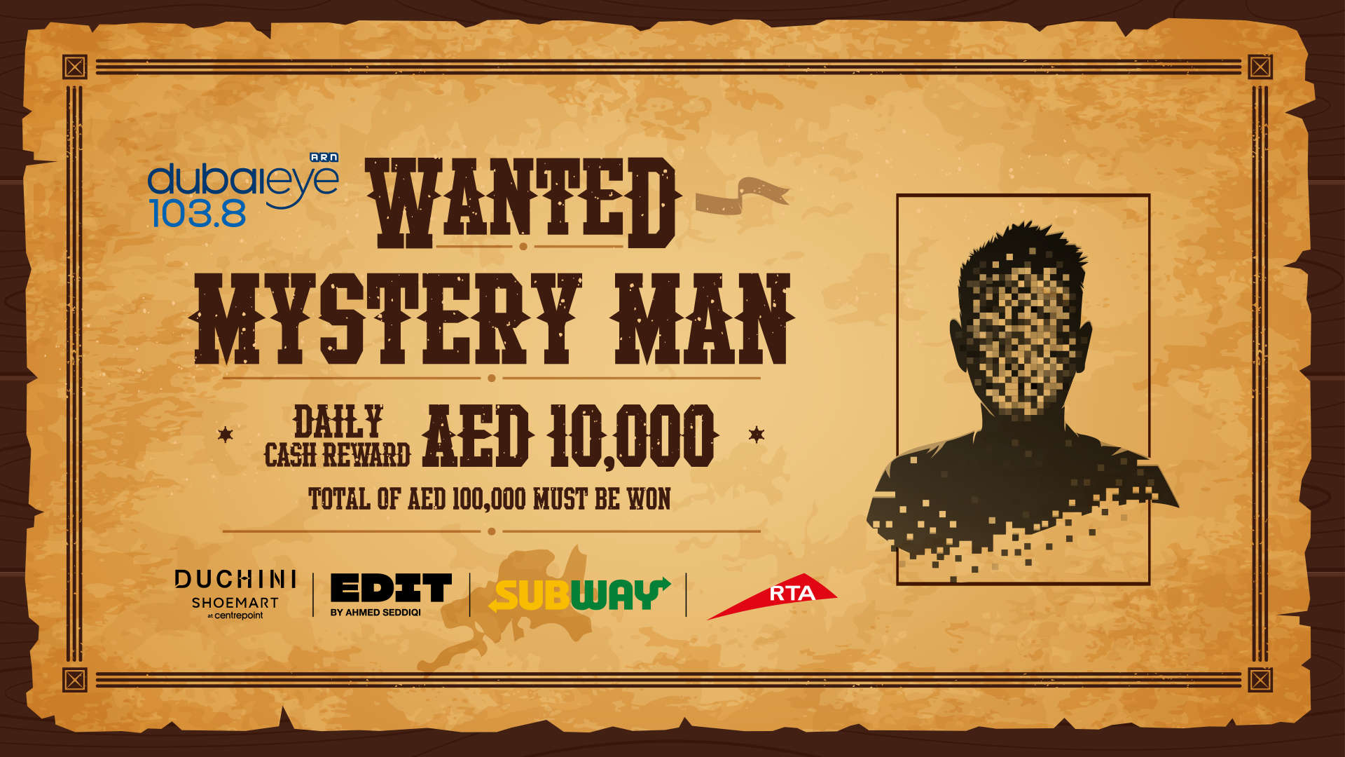 Wanted Mystery Man