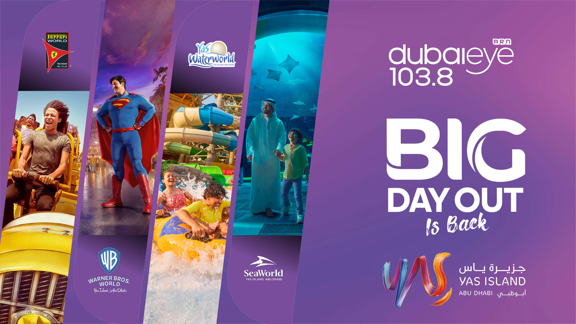 Big day out at Yas Island