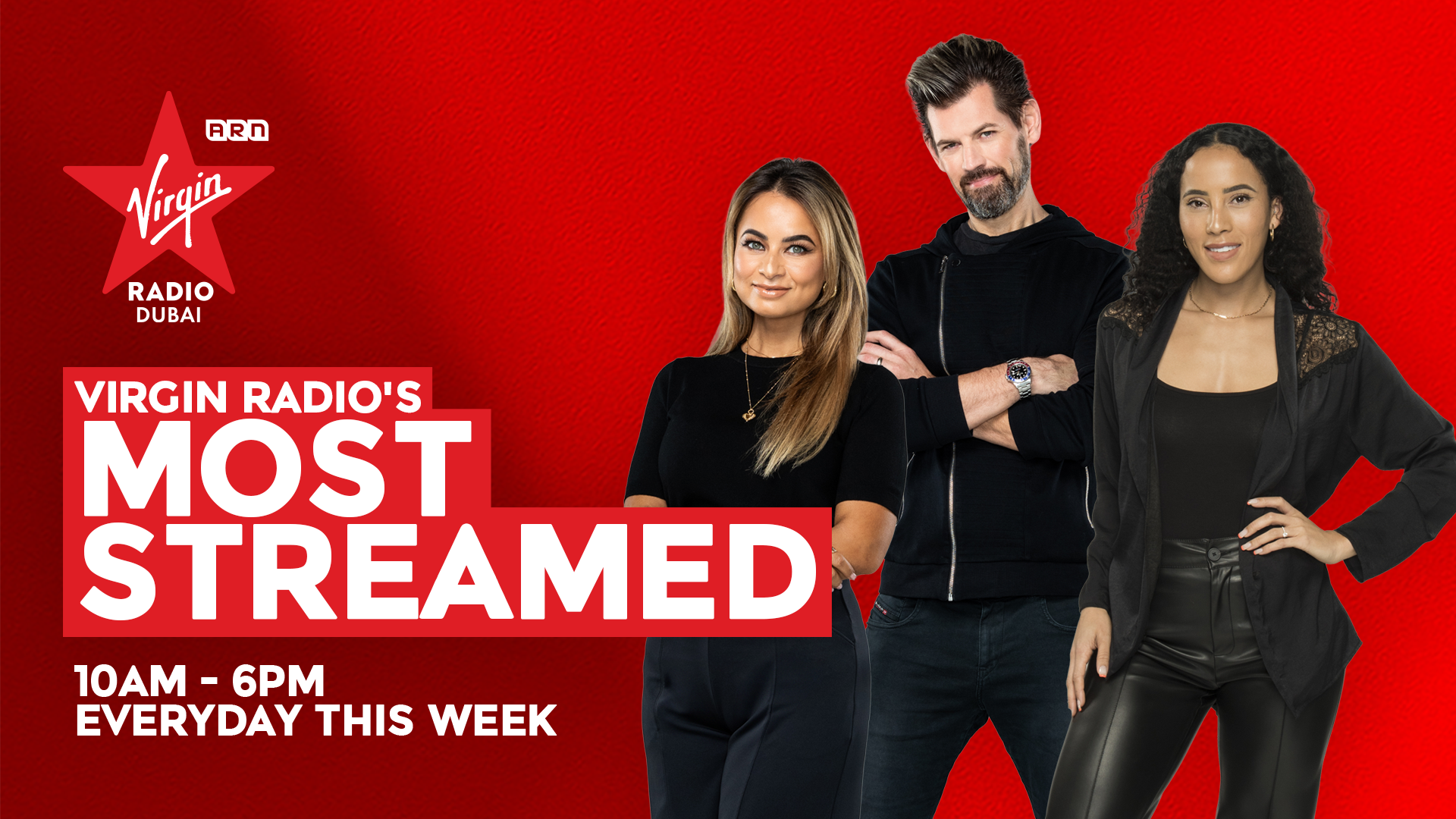 Virgin Radio's Most Streamed