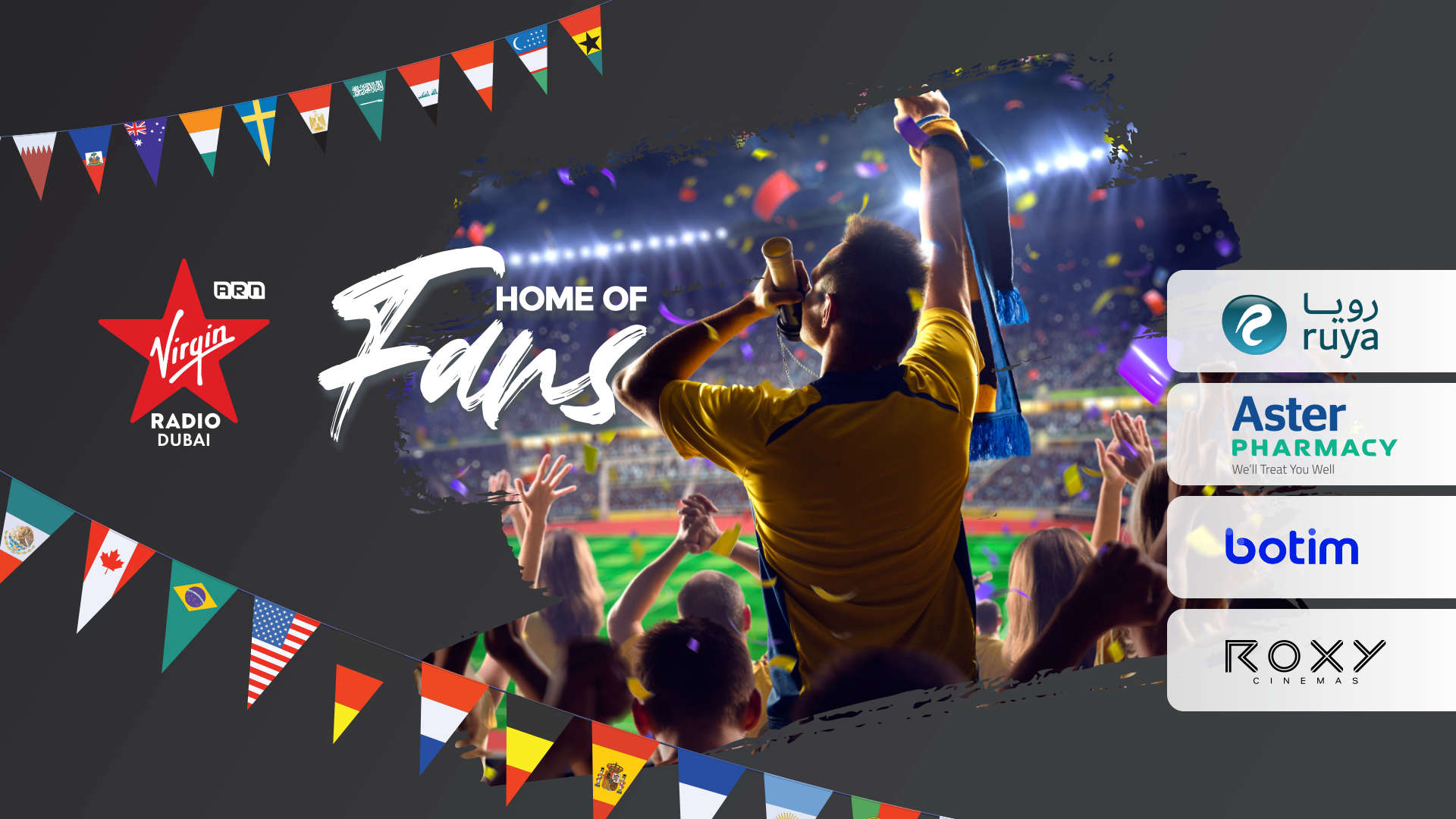 Home of fans