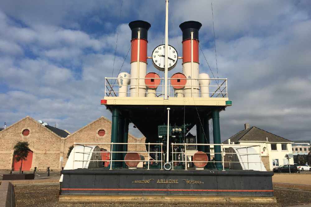 Jersey's steam clock ticks again after four years out of action