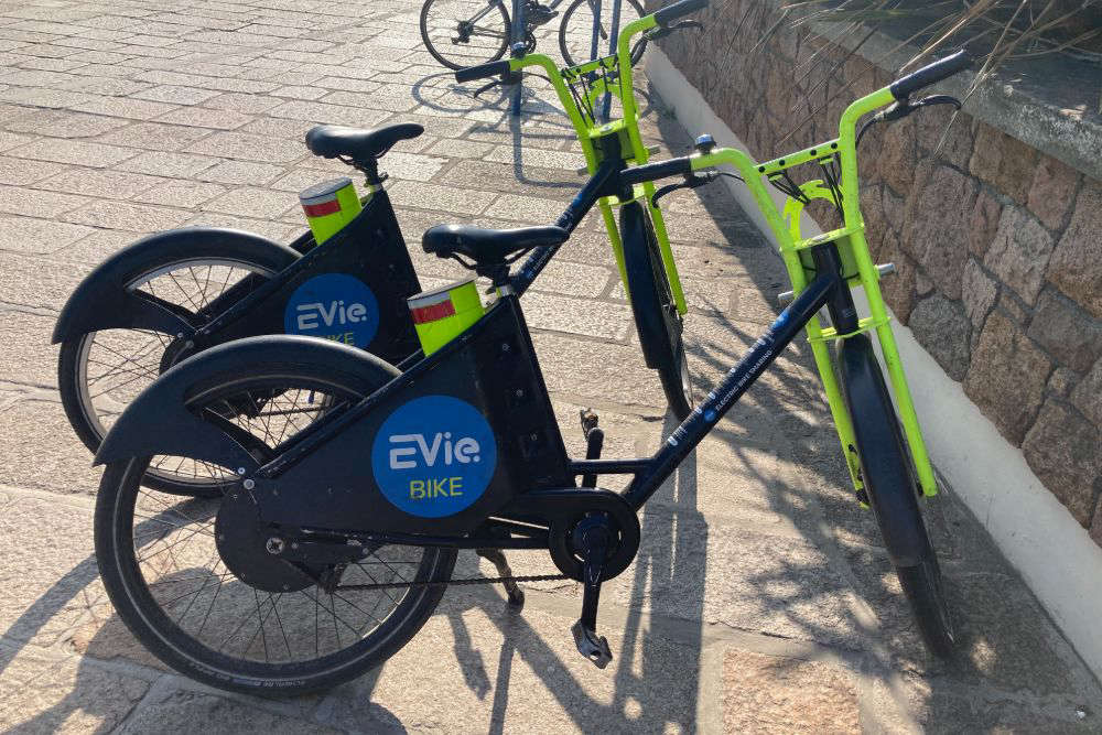 The old EViebike model, which will be gradually replaced