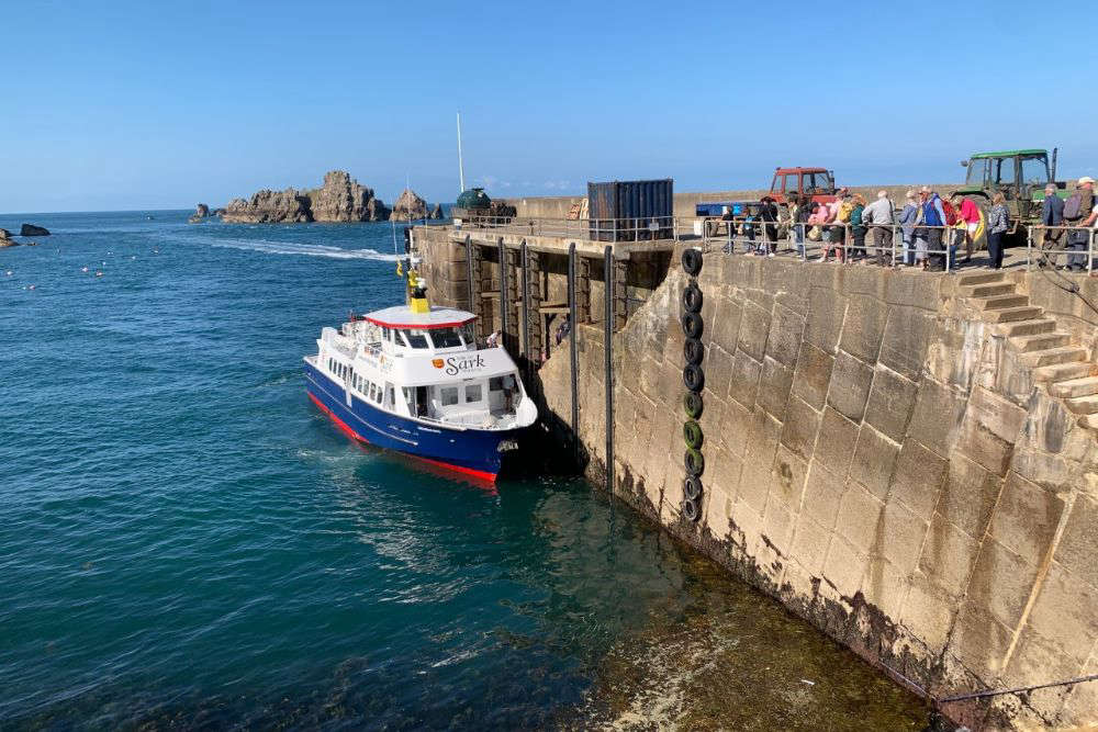 Jersey to best sale sark ferry