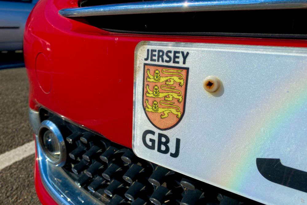 GBJ sign to remain for Jersey registered vehicles