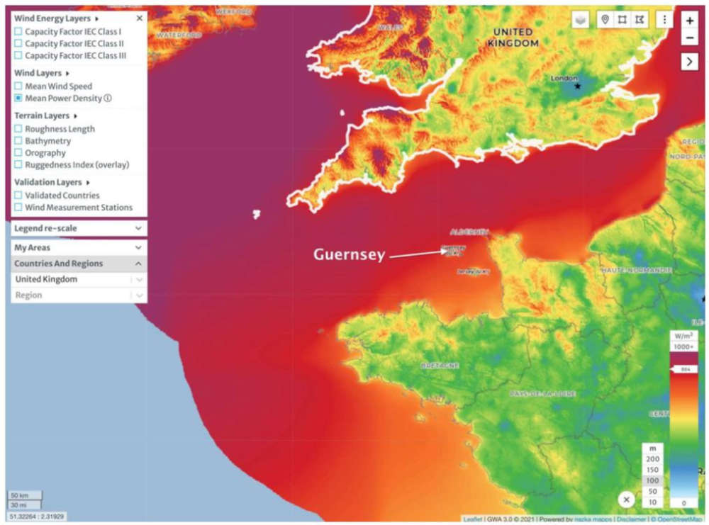 Graphic by Global Wind Atlas