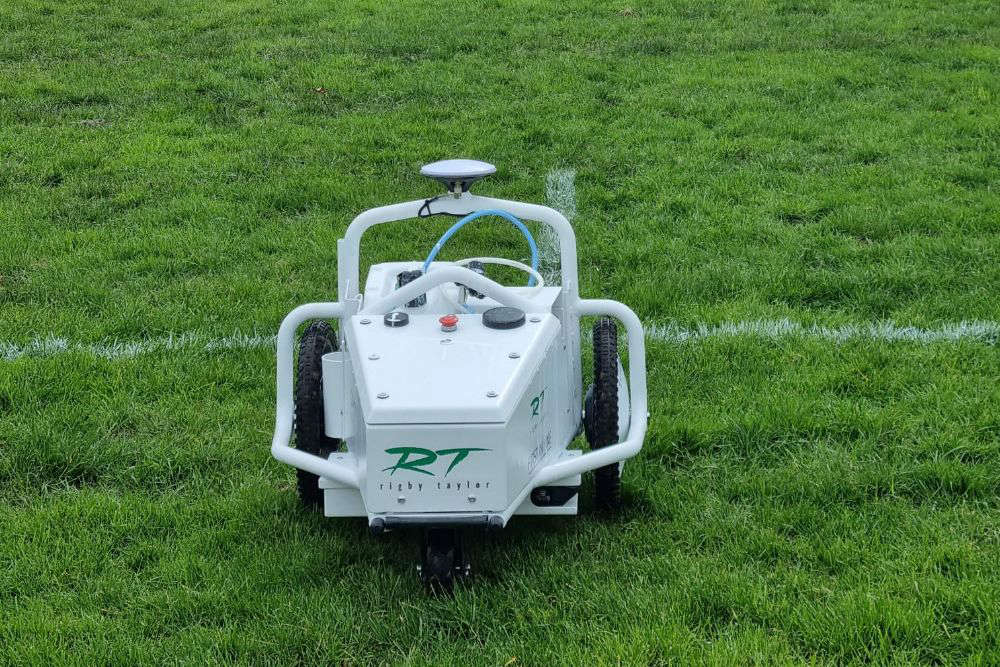 GPS Line Marking Robot for all sports