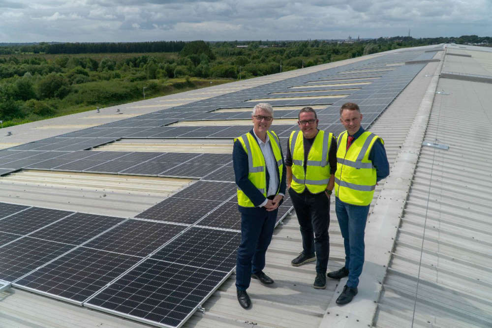 El depósito de Midlands recibirá 500 nuevos paneles solares