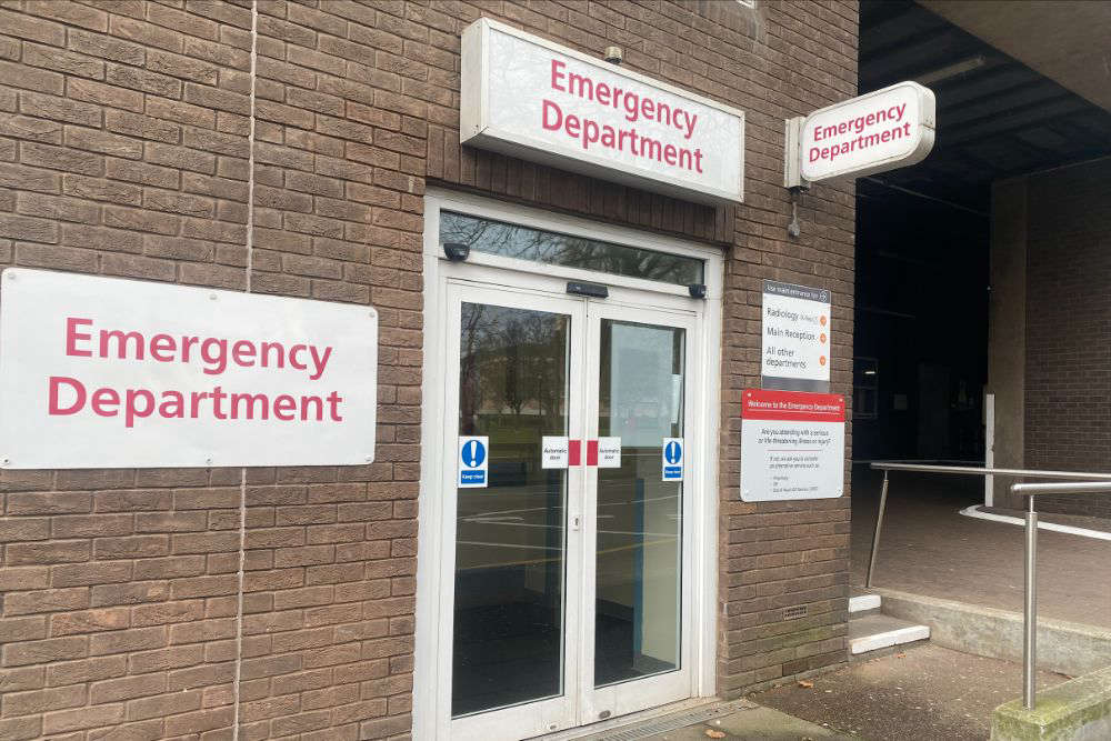 New Sign Asks If You Should Be At A&E - Channel 103