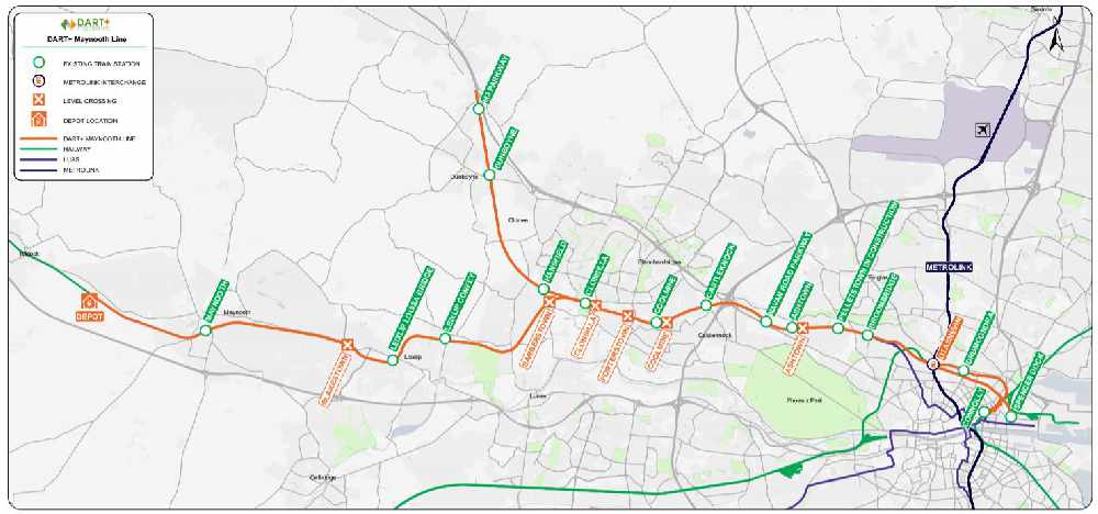 DART Expansion Plans Will See Route Extended From Wicklow To Kildare ...