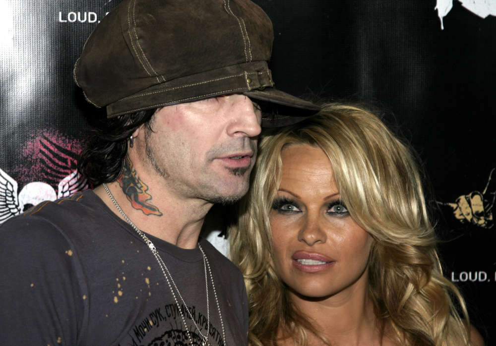 Tommy Lee with Pamela