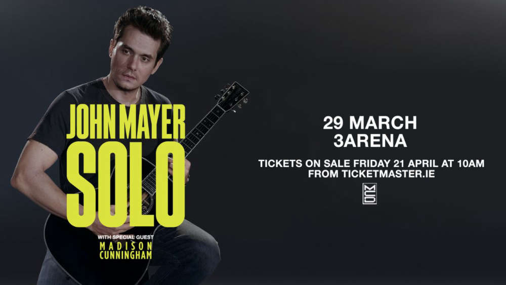 John Mayer Tickets East Coast FM