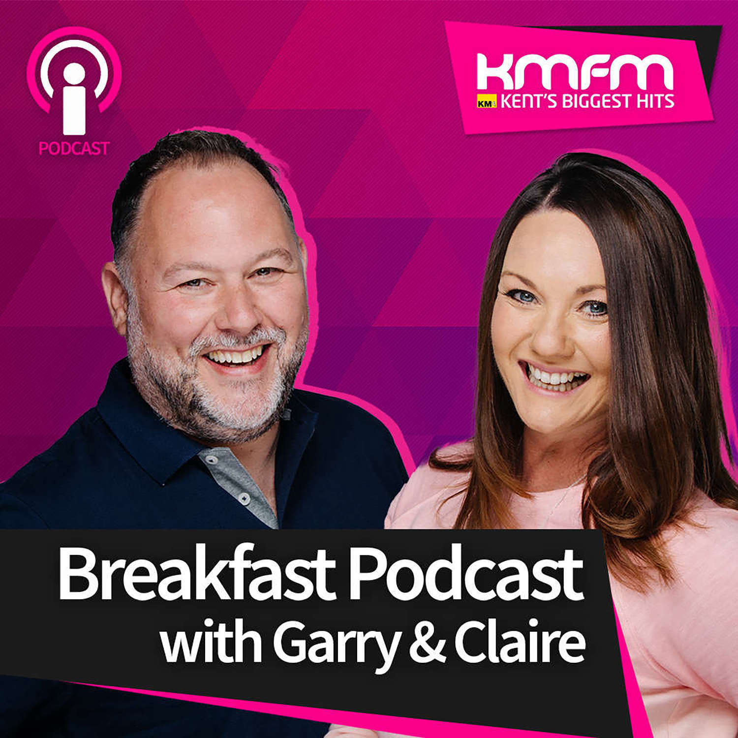 kmfm Breakfast Podcast with Garry and Claire