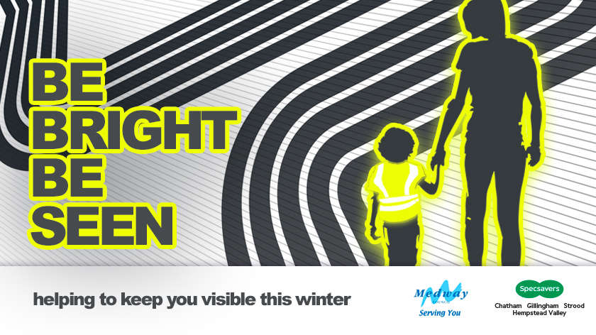 Be Bright Be Seen is back with Medway Council - kmfm