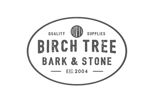 Birch Tree Bark and Stone