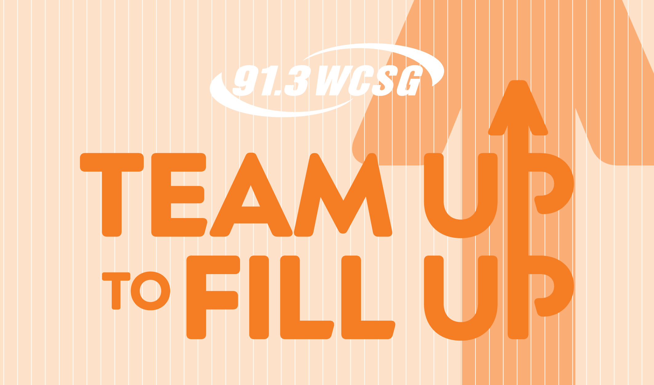91.3 WCSG Team Up to Fill Up